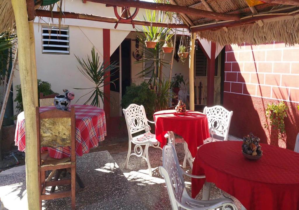 'Area de comidas' Casas particulares are an alternative to hotels in Cuba.